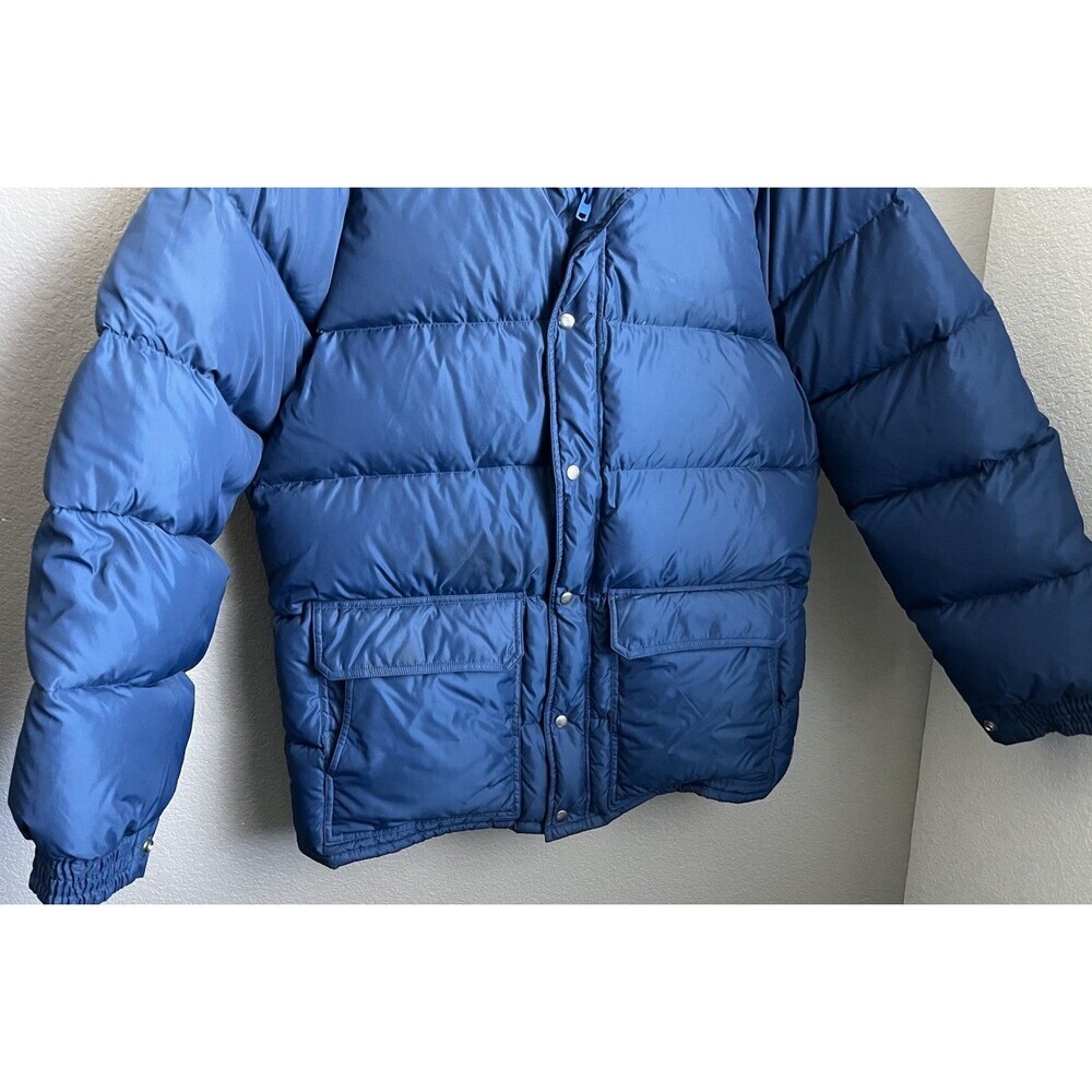 Vintage EMS Eastern Mountain Sports Men's L Goose Down Puffer Jacket -NO Hood - Picture 3 of 16
